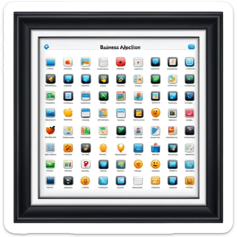 Business Application sticker