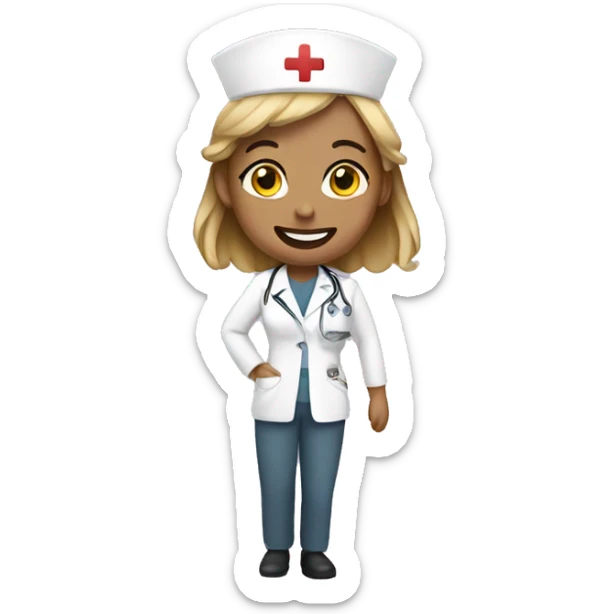 nurse  sticker