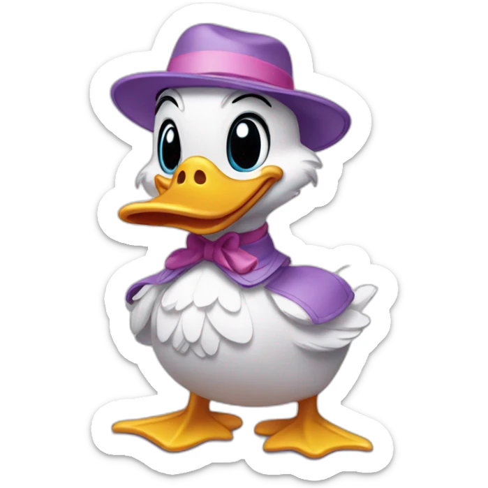 daisy duck sticker