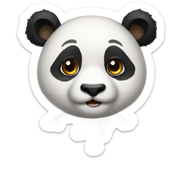 Panda sticker