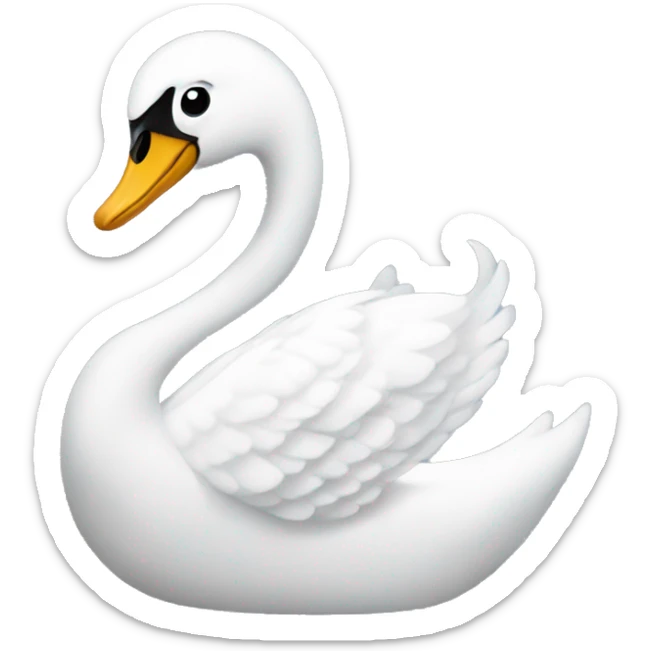 swan sticker