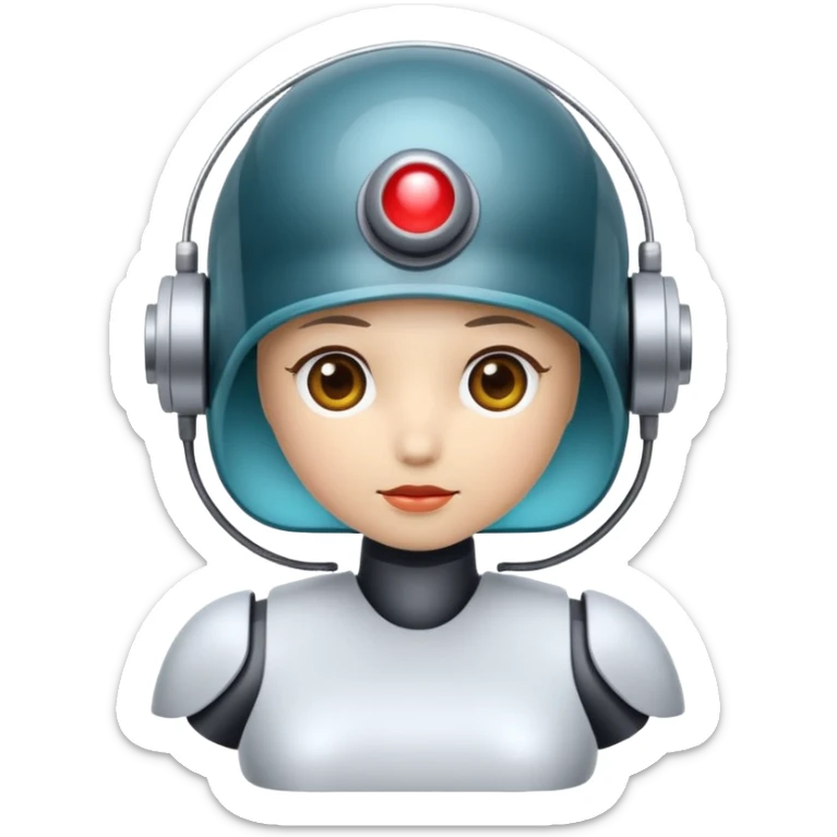 Naked asian girl showing boobs with nipples with no shirt on sticker