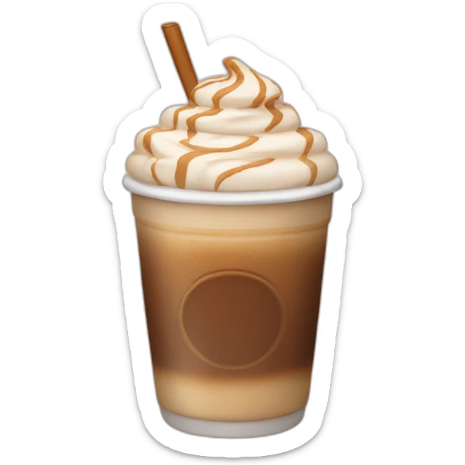ice latte sticker