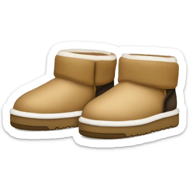 UGG slippers  sticker