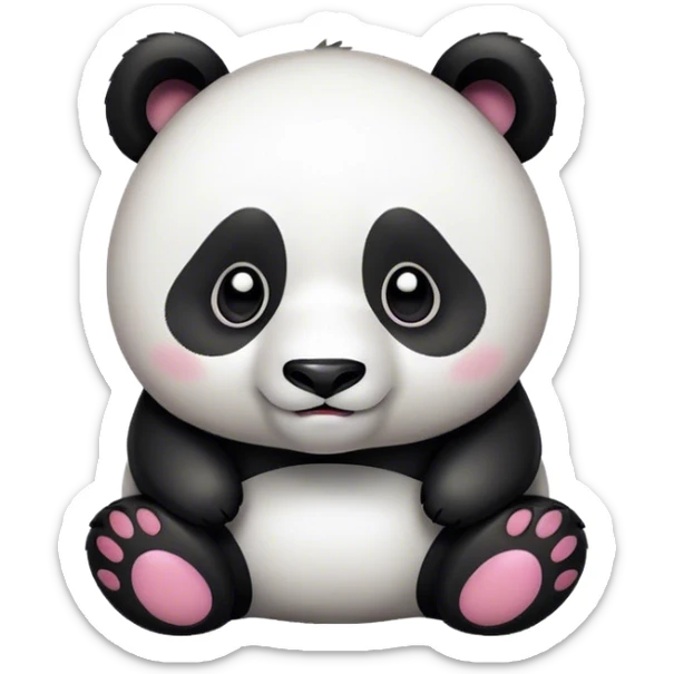 Panda sticker