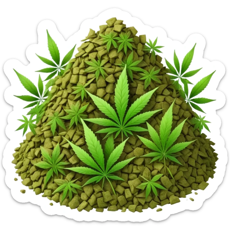 Weed sticker