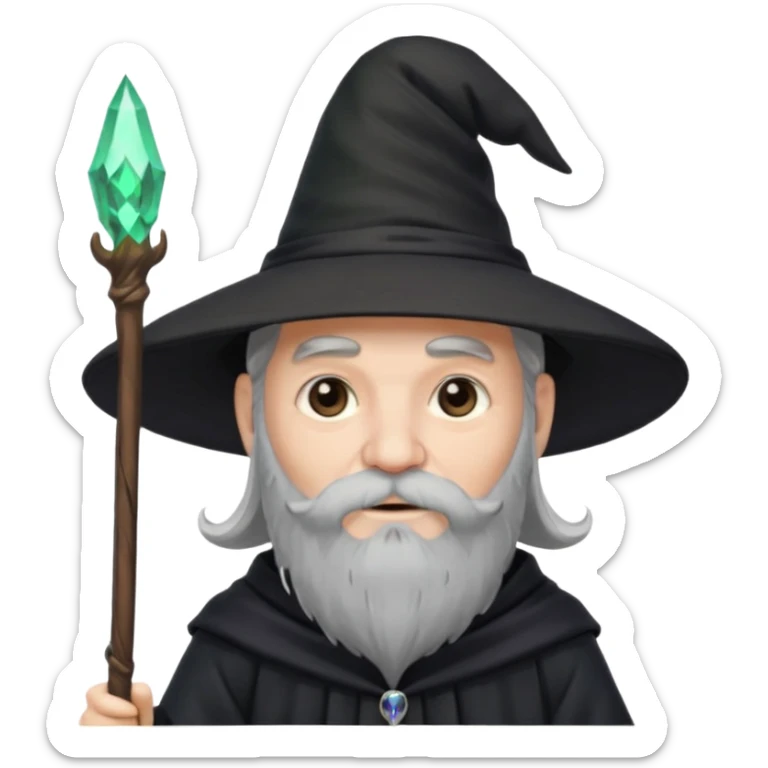 witch man sticker