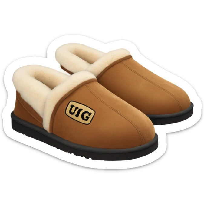 UGG slippers  sticker