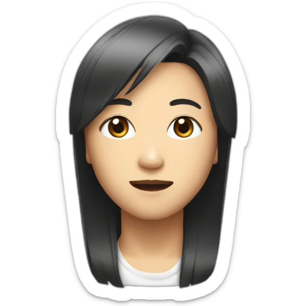 Japanese singer sticker