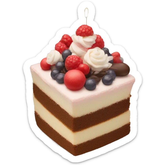 Cake sticker