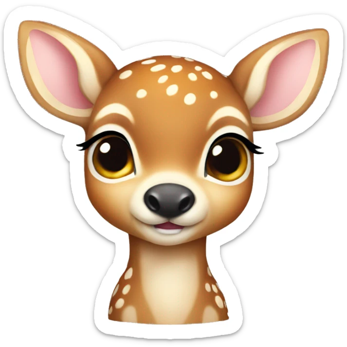 baby deer  sticker