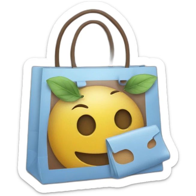 shopping sticker