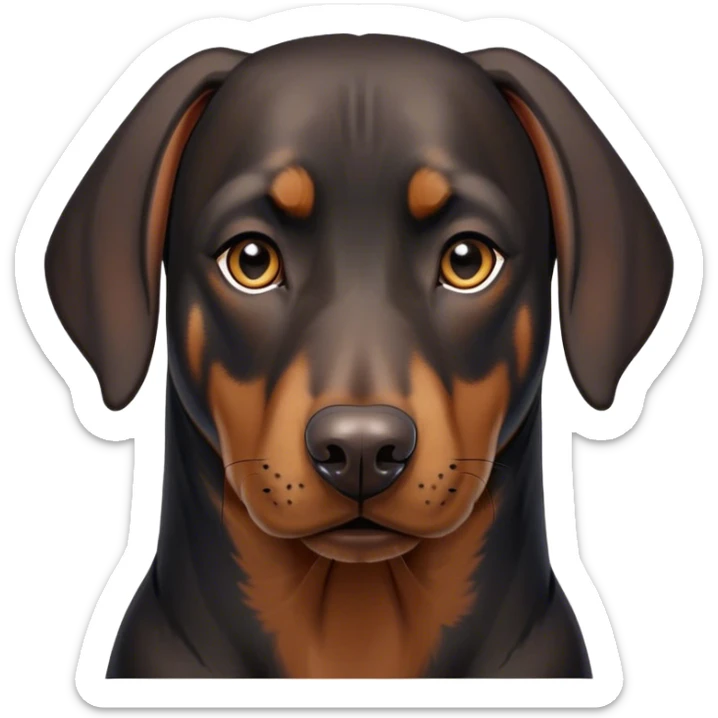 doberman sticker