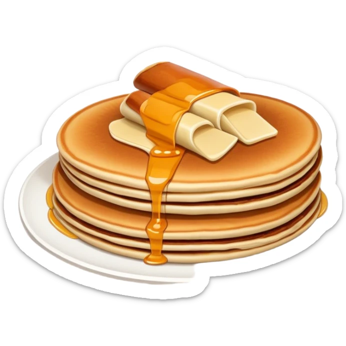 Beijing Peking Duck with crispy skin and pancakes, simplified emoji style with bold outlines and bright colors, cartoon style China's national dish sticker