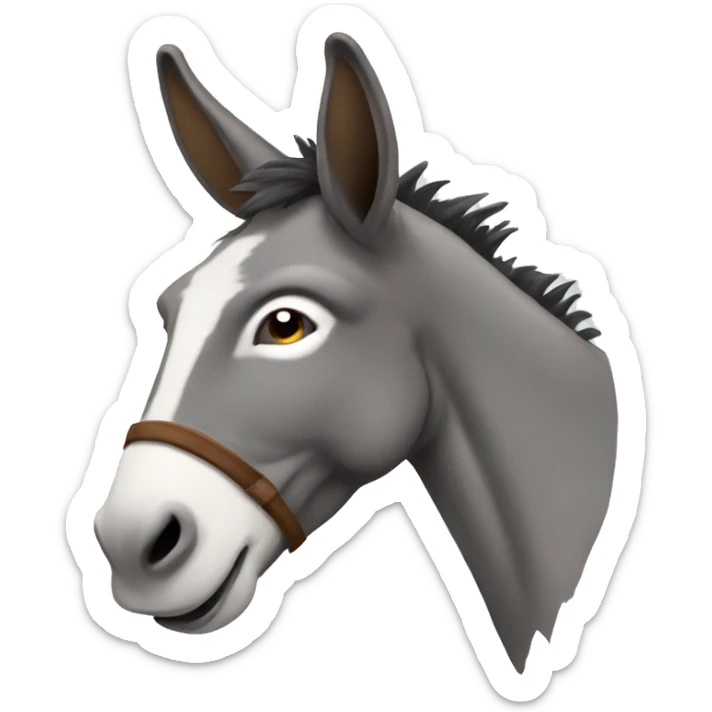 donkey sticker