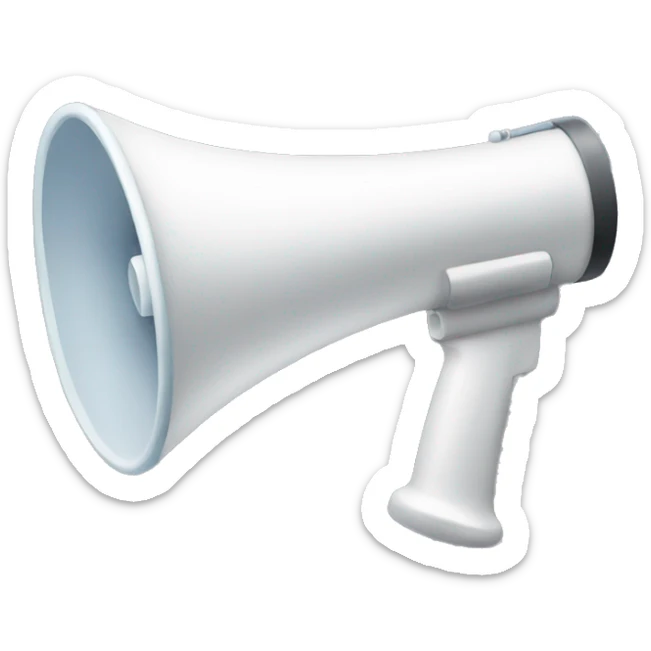 MEGAPHONE sticker