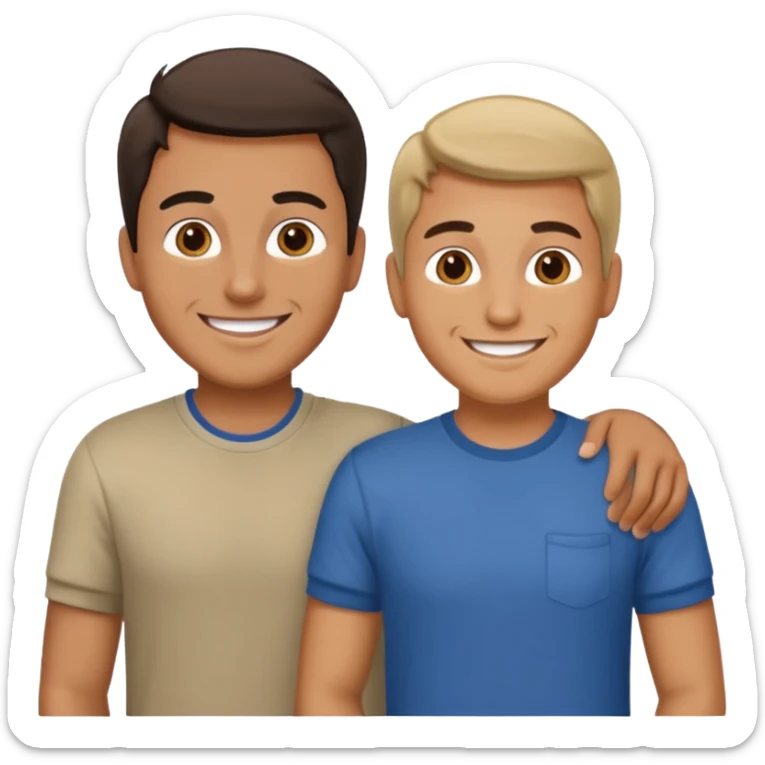 Mans bes friends sticker