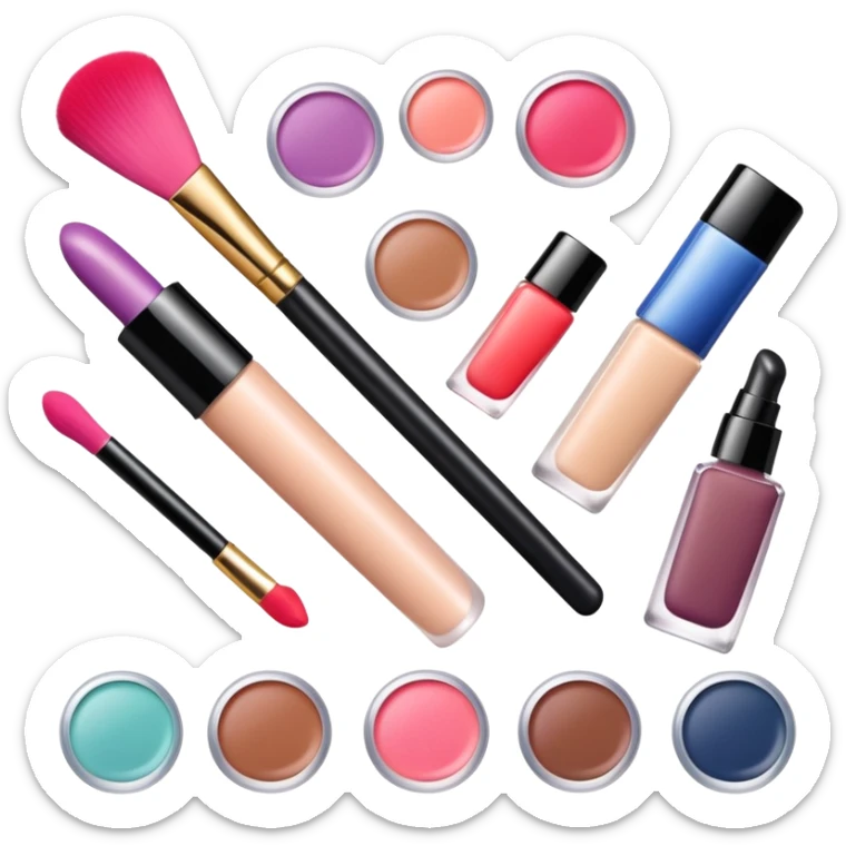 Makeup sticker