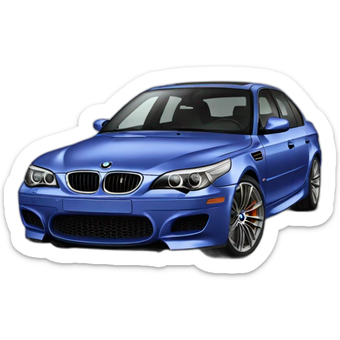 Bmw m5 sticker