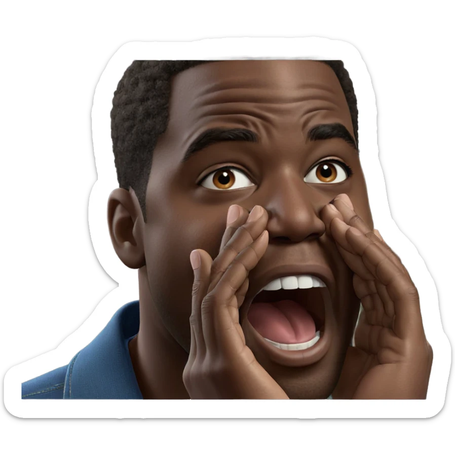 realistic male parody meme sticker