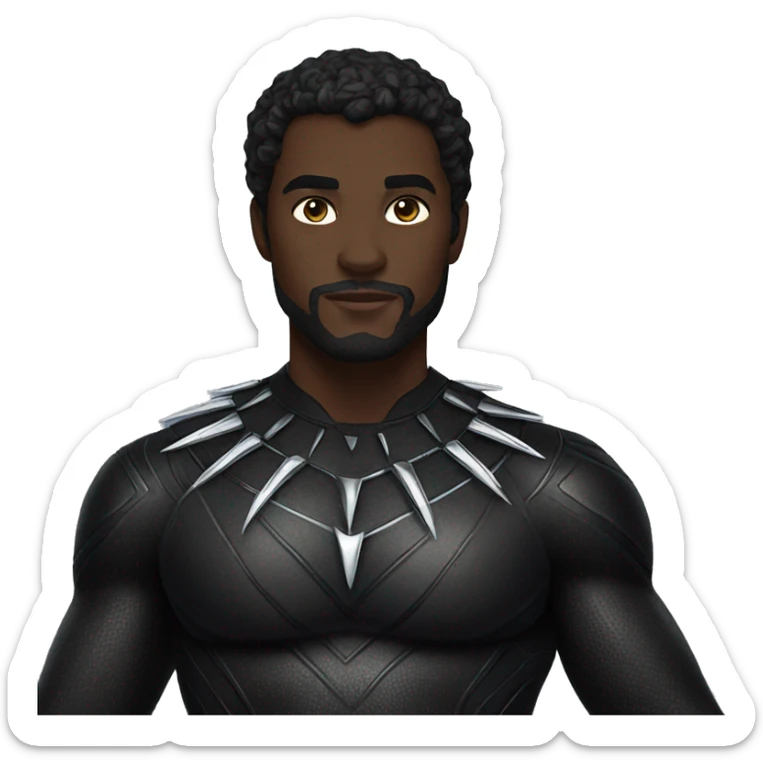 Black panther sticker