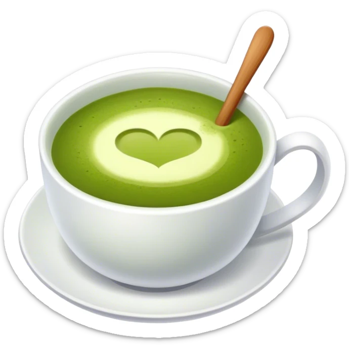 Matcha sticker