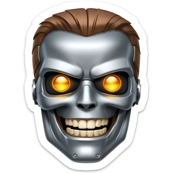 terminator qui rigole sticker