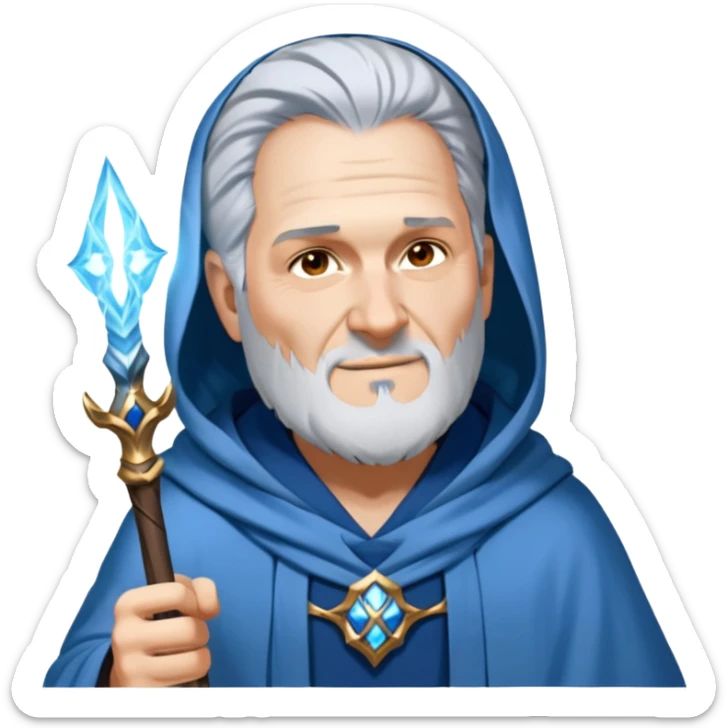 Veiled Spellcaster sticker