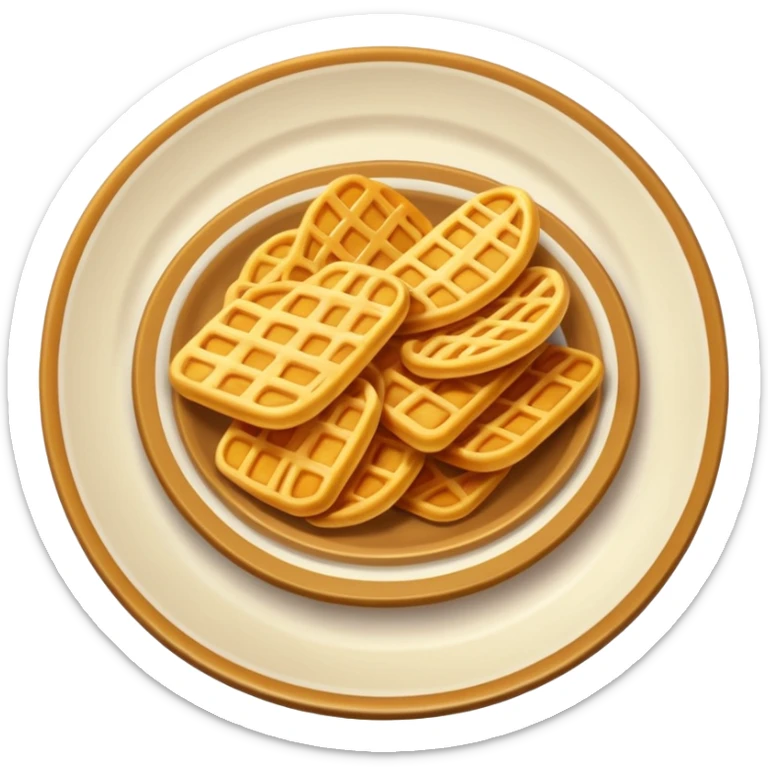 an emoji of a bar snack sticker