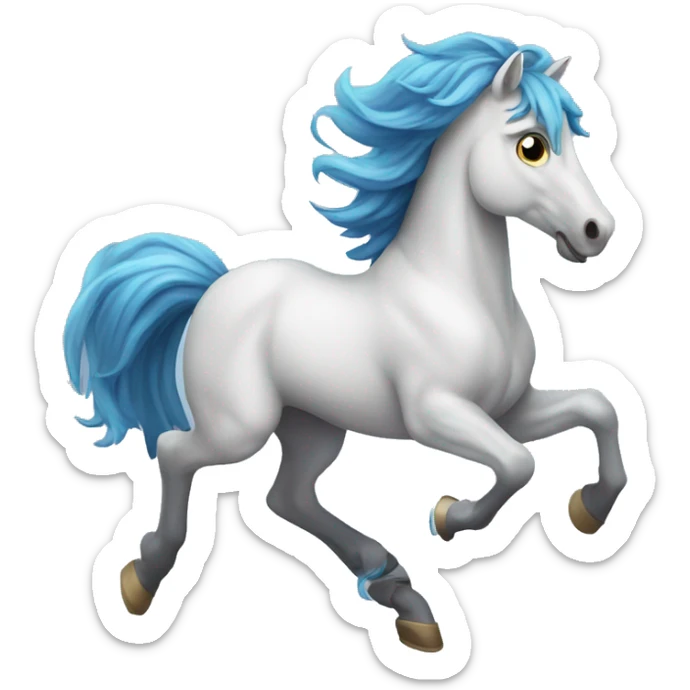 Magic horse sticker
