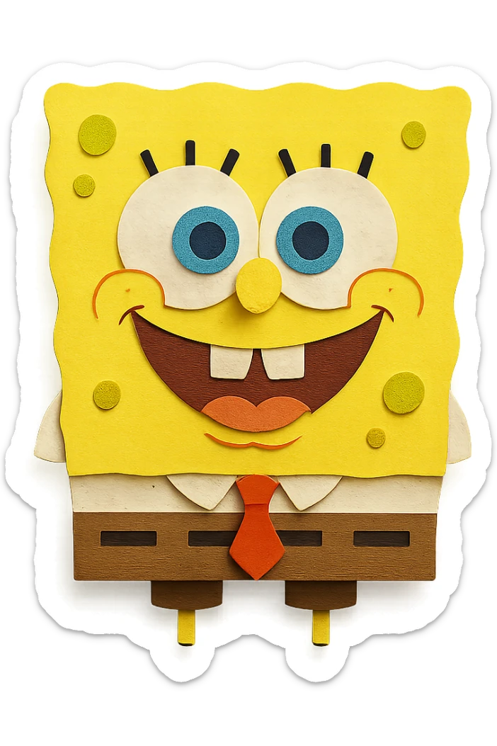 sponge bob sticker