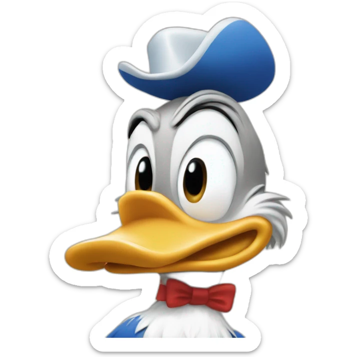 Donald Duck sticker