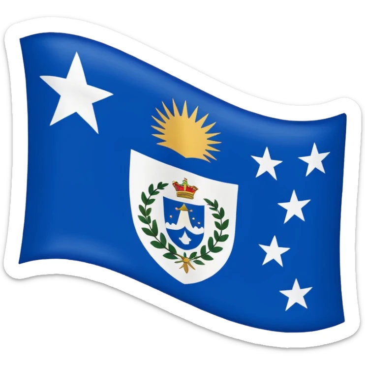 Can you make the flag of the Azores  sticker