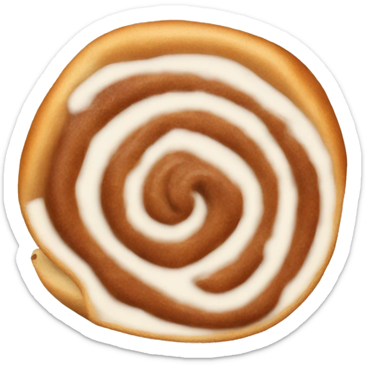 cinnamon roll sticker
