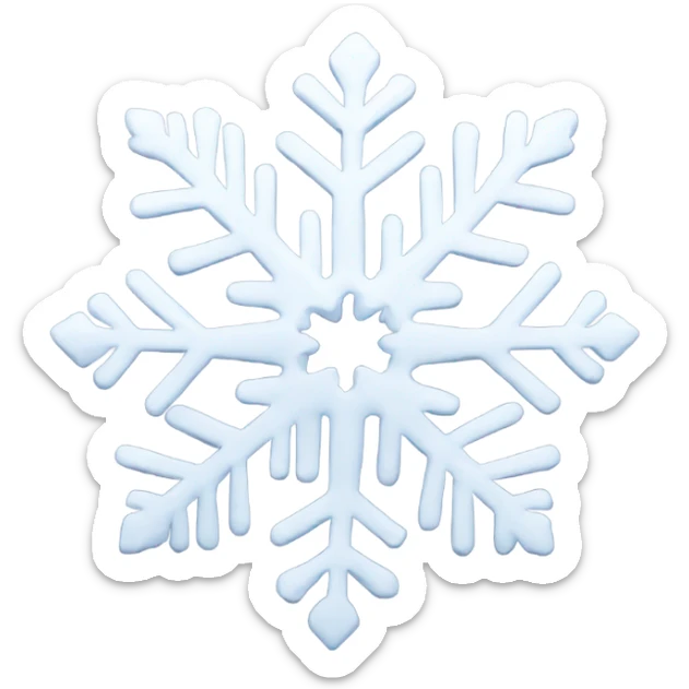 Snowflake  sticker