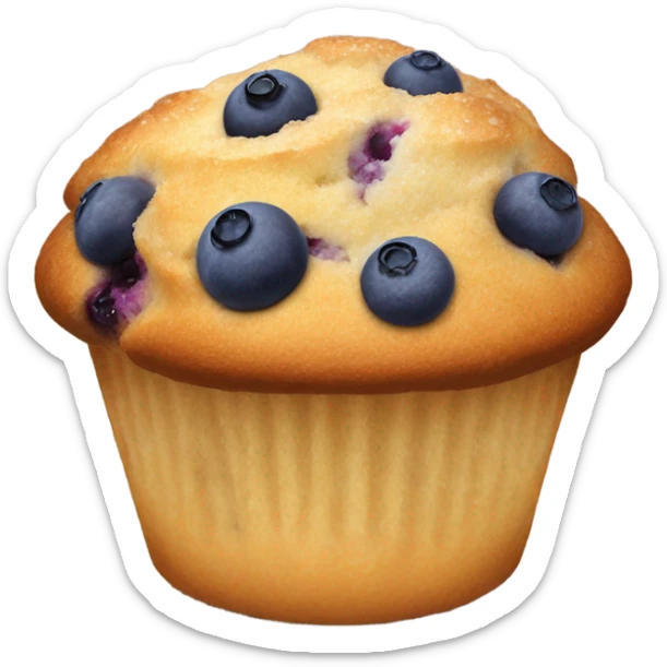 Muffin sticker