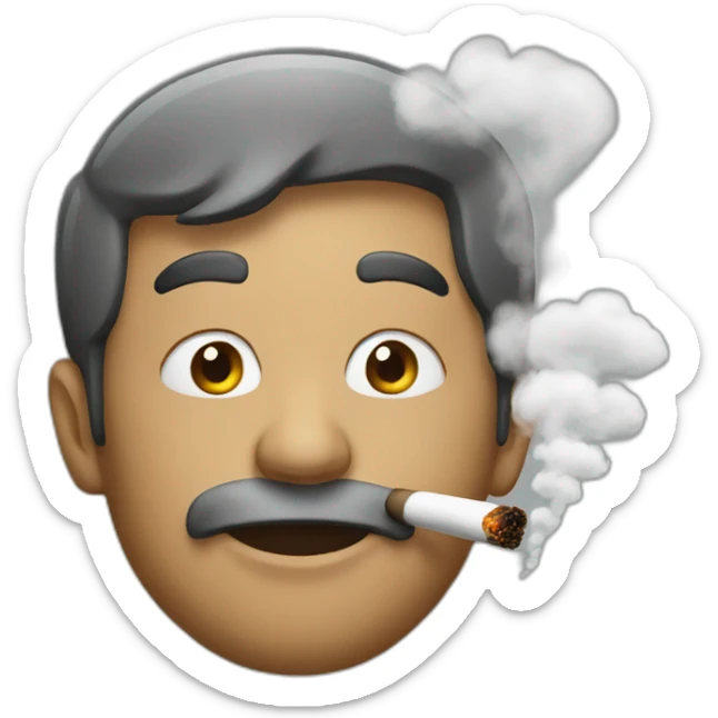 smoke sticker