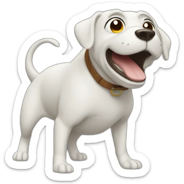 Rana saltando sticker