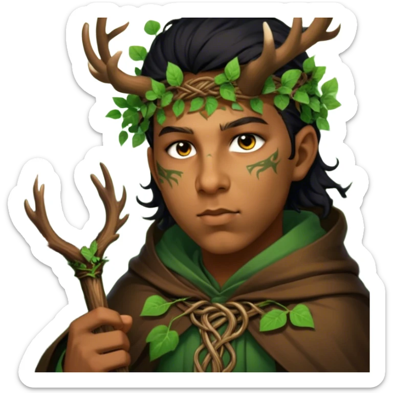 Forest Wizard sticker