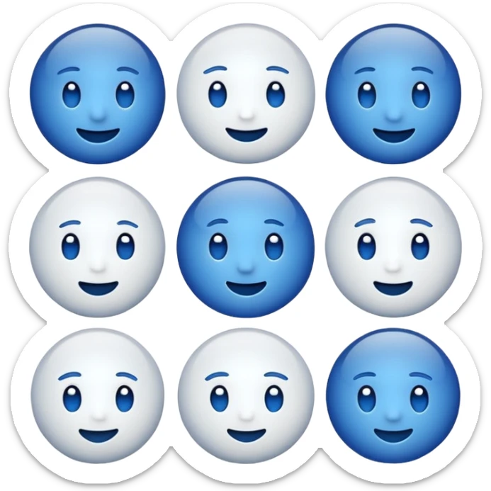 fais moi un emoji iphone CEE, inspire toi du logo des certificats d'économies d'énergie en france sticker