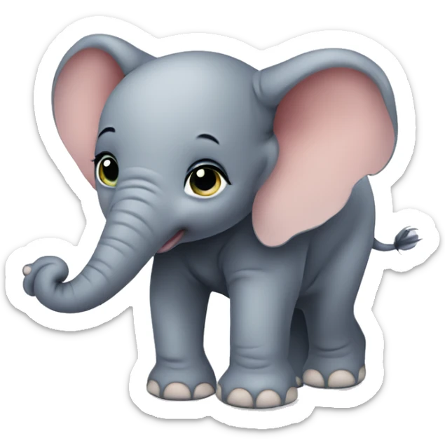 Baby elephant  sticker