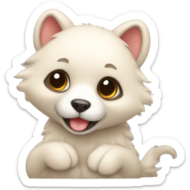 cute animal sticker