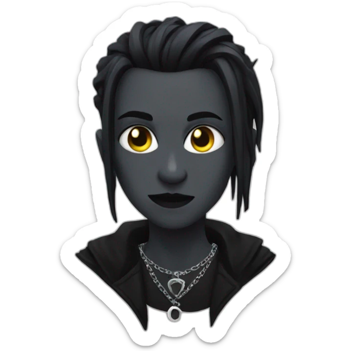 Goth sticker