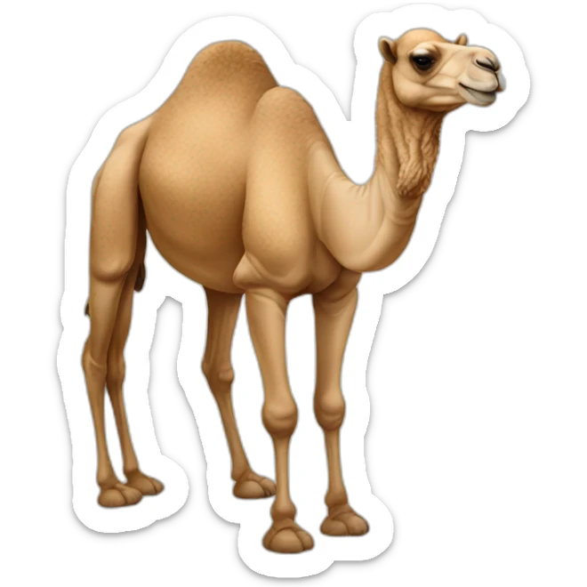 Camel sticker