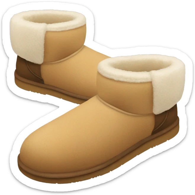 UGG slippers  sticker