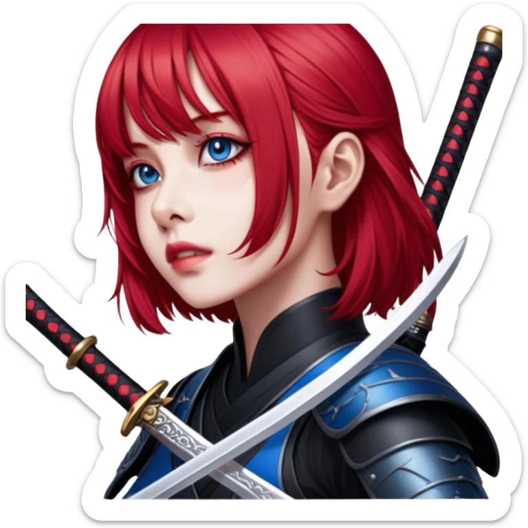Katana Master sticker