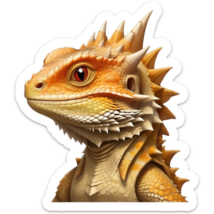 cinematic-noble-bearded-dragon-portrait-emoji,-poised-and-regal,-with-a-robust,-angular-build-and-a-textured,-scaled-hide-in-earthy-olive-and-sandy-tones,-a-prominent-spiky-'beard'-beneath-its-chin-and-a-keen,-alert-gaze,-simplified sticker