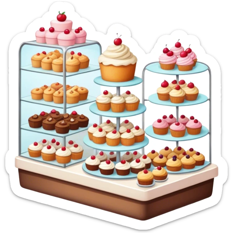 cake shop sticker
