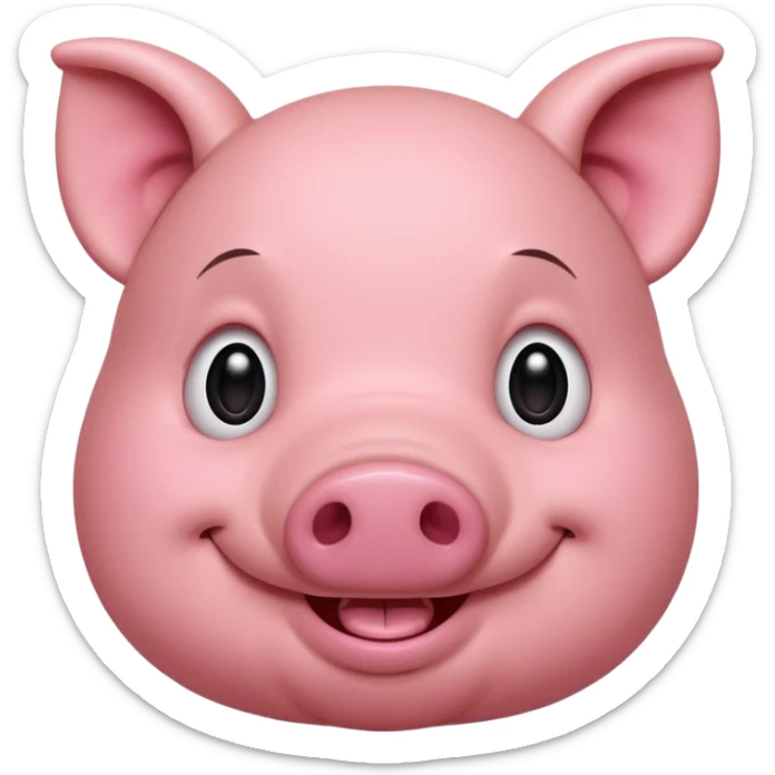 Alphet Pig sticker