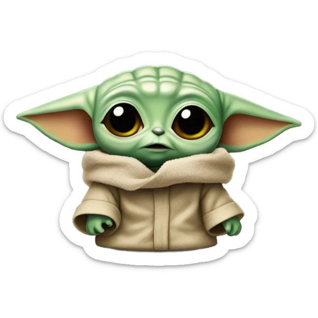 Baby Yoda  sticker